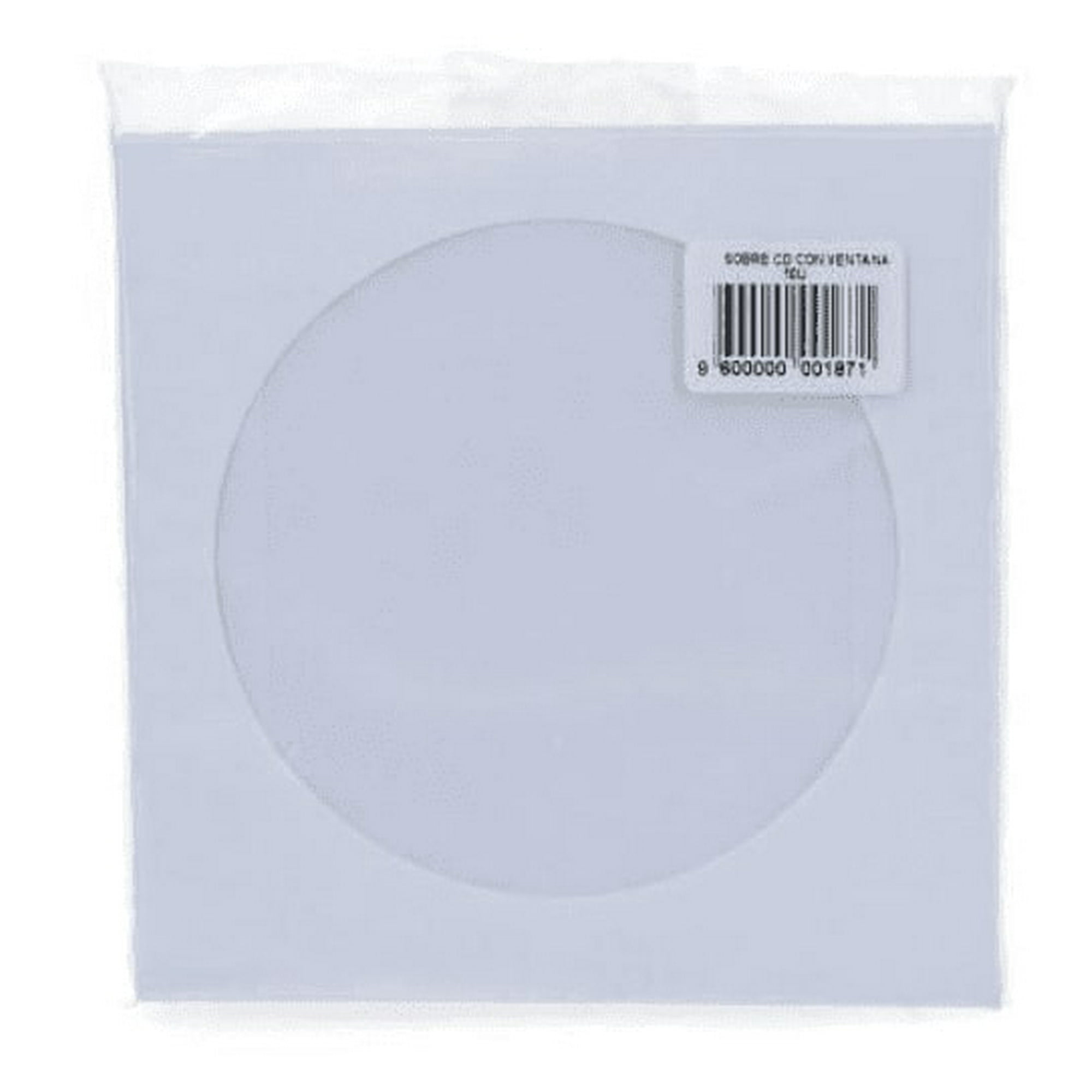 Oem - Sobres Papel Para Dvd, Cd, Blu-ray Pack 100 Unidades