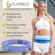 thumbnail image 5 of Cinturón FlipBelt para correr con cremallera, tamaño mediano, bígaro, 5 of 7