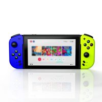 Gamepad Inalámbrico Aaronmei Para Nintendo Switch Izquierdo Y Derecho Azul Verde