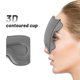 thumbnail image 3 of Antifaz para dormir Albatross Health para quienes duermen de lado, ajustable, gris, 3 of 6