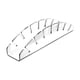 thumbnail image 3 of Estante Para Gorra De Béisbol Para El Hogar, Ligero, Fácil De Transportar, Para Guardarropa, Armario, Dormitorio, Transparente, 3 of 5