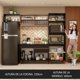 thumbnail image 5 of Kit Muebles de Cocina Madesa Reims 260 cm Negro/Marrón, 5 of 9