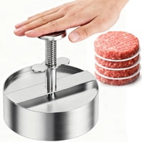 Xusx111 - Patty Maker Con Molde Antiadherente Y Botón De Primavera, Fácil Uso Para Carne De Res, Barbacoa, Cocina Y Hamburguesa Casera, Caja Fuerte Para Lavavajillas (Tamaño Pequeño)