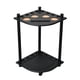 thumbnail image 2 of Soporte De Madera Para Palos De Billar Con Capacidad Para 8 Palos De Billar Estilo De Esquina Independiente Negro, 2 of 4