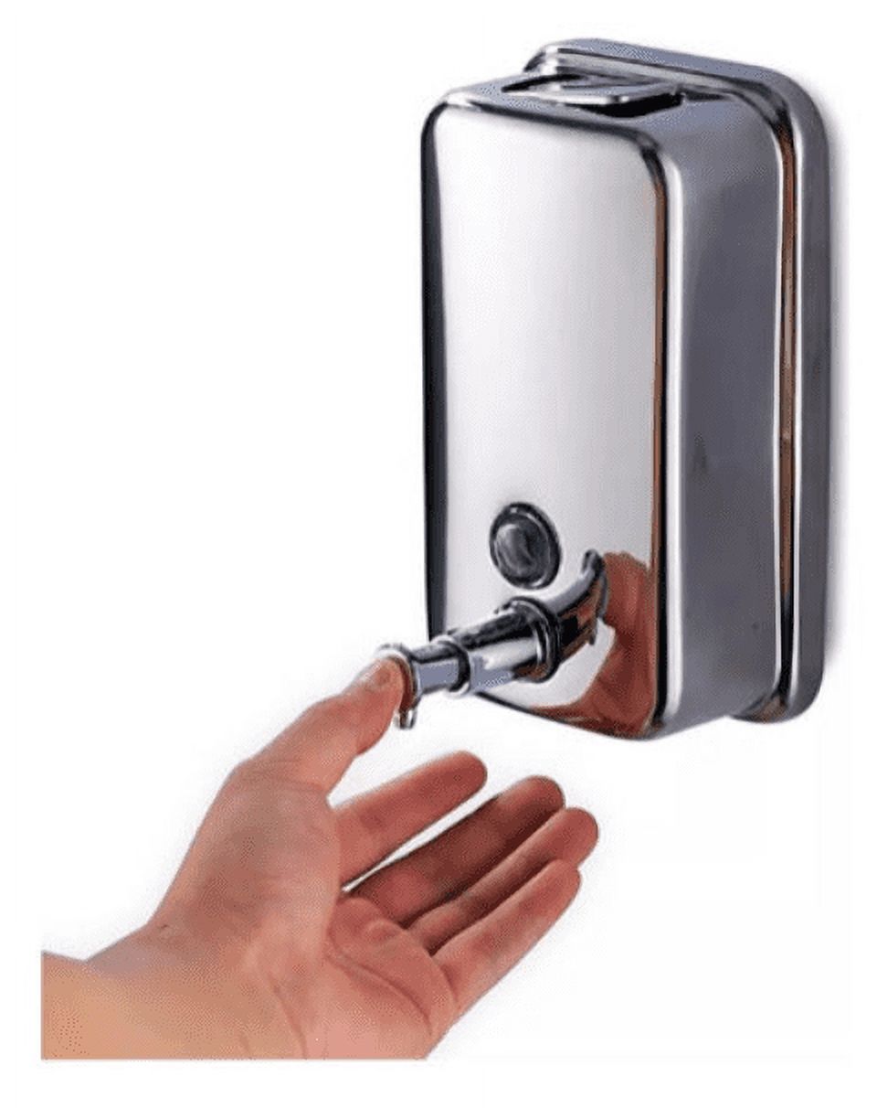 Taumm - Dispensador Jabón 800 Ml Acero Inoxidable