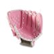thumbnail image 1 of Guante de béisbol para deportes al aire libre, equipo de práctica de sóftbol, guantes de lanzador de campo, guante de sóftbol de PU rosa, 1 pieza, 1 of 5