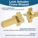 thumbnail image 5 of Actuador de cerradura para puerta abatible Andersen de reemplazo 2579542, 5 of 7