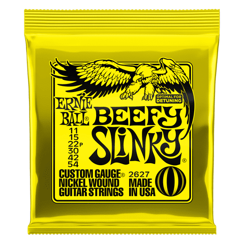 Cuerdas Guitarra Eléctrica Beefy Slinky Ernie Ball 11-54 2627