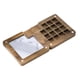 thumbnail image 5 of Bandeja De Paleta De Madera Caja De Pintura De Madera, Contenedor De Pintura Estuche De Pintura De Viaje Mezcla De 15 Rejillas, 5 of 5