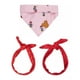 thumbnail image 3 of Pack Bandana Y Moño Para Perros Mascotas Rosado, 3 of 3