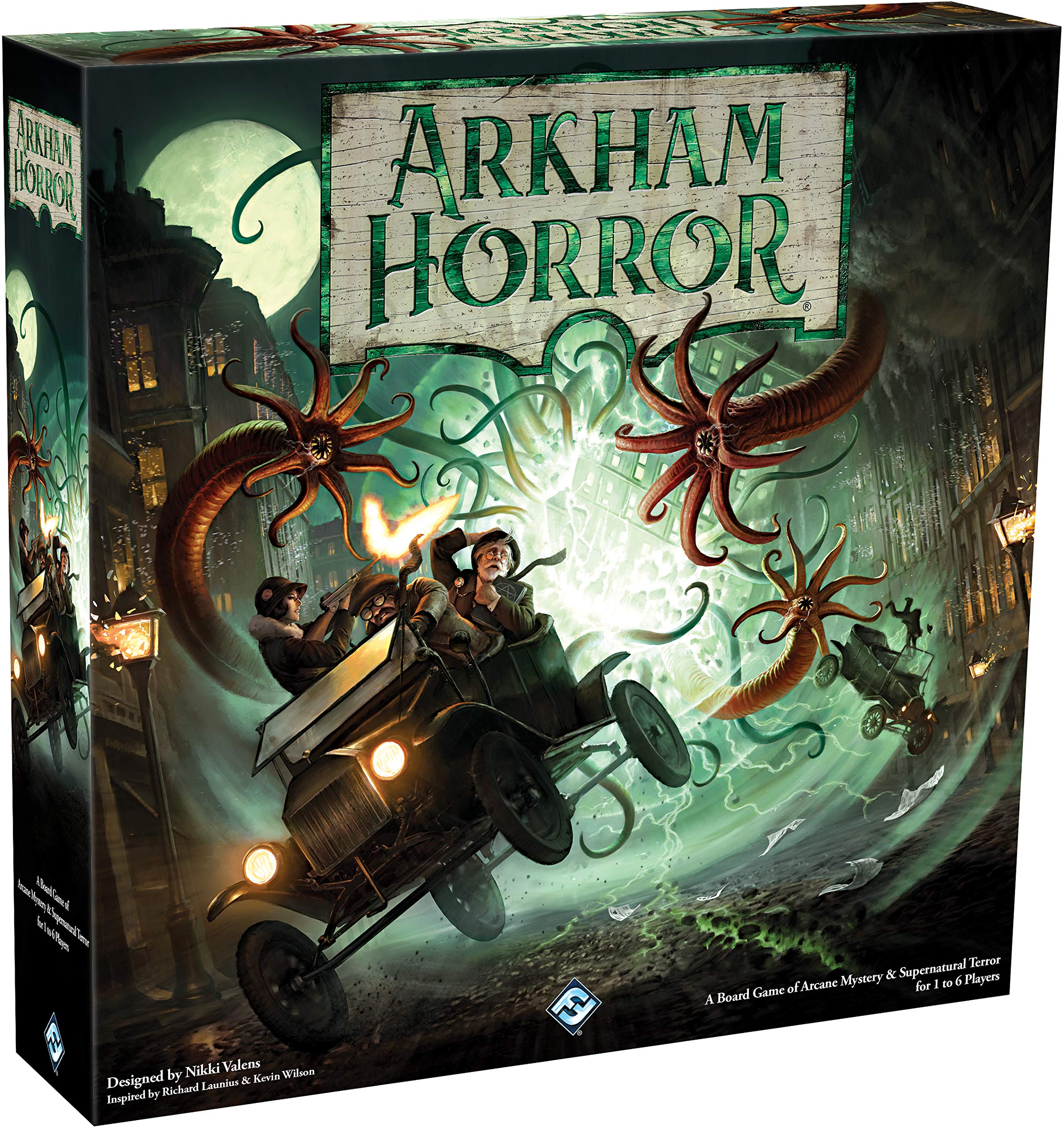 Fantasy Flight Games - Juego De Mesa Fantasy Flight Arkham Horror 3Rd Edition 14+