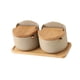 thumbnail image 3 of Condimento, Caja De Condimentos, Azucarero De Porcelana Para Café, Especias, Barra De Café, 2 Piezas, 3 of 5