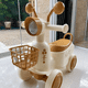 thumbnail image 3 of Correpasillos Infantil Tipo Moto Scooter Con Canasto Niños, 3 of 5
