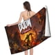 thumbnail image 4 of Doom Eternal Toalla de playa de secado rápido con diseño temático, regalo para mujeres y niñas, ideal para cumpleaños, fans, amantes de la música, uso en la playa o al aire libre, 78 × 180 cm, 4 of 6