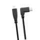 thumbnail image 2 of Tipo-c usb 90 grados macho a usb-c cable de extensión macho cable de extensión 0.3m, 2 of 5