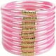 thumbnail image 5 of 9pcs/set Sparkling Glitter Jelly Bracelets for Women and Girls - Resin Prayer Bangle Set with Glamorous Design, 5 of 5