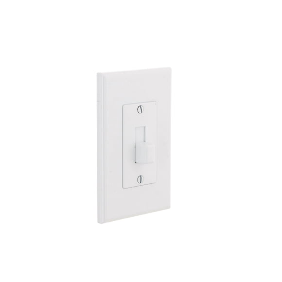 Placa de pared TayMac 2670W de 1 módulo, cubierta decorativa blanca