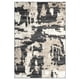 thumbnail image 2 of Alfombra Abani Terra 61x91 cm negra y crema abstracta, 2 of 9