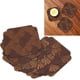 thumbnail image 1 of XmhyTop Set de 6 Posavasos de Silicona Aisladores, Antideslizantes y Prácticos para Protección de Mesas,9*9cm,Marrón, 1 of 5
