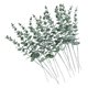 thumbnail image 2 of Tallos De Eucalipto Artificiales, Hojas De Plástico, Vegetación Para El Hogar, Decoración Navide?a, 18 Piezas, 2 of 5