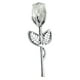 thumbnail image 5 of Rosa De Cristal, Regalo De Flores, Regalo De Boda, Navidad, Romántico, Para Mujer, Su Abuela, Plata, Blanco, 5 of 5