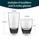 thumbnail image 3 of Set de Vasos de Vidrio Libbey Classic Rocks y Tumbler 16 piezas, 3 of 9