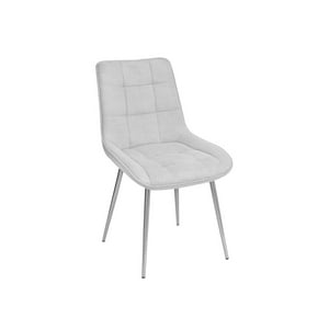 Habita2 Chile - Silla Merichair Tapizado Silver Gris Claro