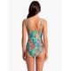 thumbnail image 2 of Traje de baño reductor estampado verde Talla XL, 2 of 3