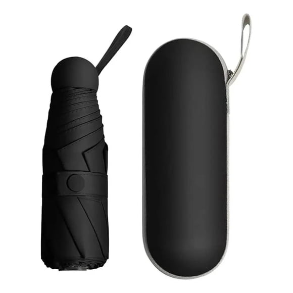 Mini Paragua De Bolsillo Sombrilla Plegable 8huesos Rayos Uv