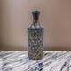 thumbnail image 3 of Jarron Florero Ceramica Diseño Rombos Azul Dorado Alargado, 3 of 7