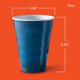 thumbnail image 2 of Vasos desechables de plástico Hefty Party On, 18 oz, azul marino, 120 unidades, 2 of 6