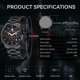 thumbnail image 5 of Reloj SAPPHERO para Hombre Cronógrafo Resistente al Agua – Regalo, 5 of 6