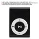 thumbnail image 5 of Reproductor de música MP3 Zopsc-1 portátil con clip trasero mini con auriculares, 5 of 9