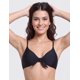 thumbnail image 1 of Bikini triángulo con nudo negro Talla L, 1 of 3