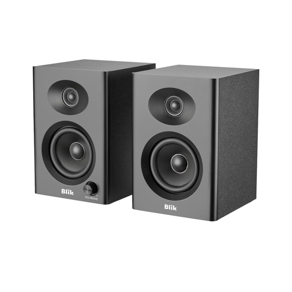 Par Parlantes Hi-Fi Bluetooth Blik Bookshelf Lite 30W RMS