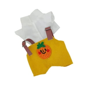 Genérico - Ropa Para Muñecas De Peluche De 15 Cm Y 17 Cm. Accesorios Para Muñecas De Peluche Hechos A Mano. Conjunto Elegante De Monos De Calabaza.