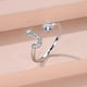 thumbnail image 1 of Stylish Silver A-Z Initial Rings for Weddings, Bridesmaids, and Couples - Perfect Gifts for Love and Fashion, 1 of 5