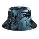 thumbnail image 5 of Hombre Murciélago Hombre Murciélago Sombrero bucket para adultos, gorra de protección solar, sombrero de pescador plegable para viajes al aire libre, pesca y actividades de verano, 5 of 6