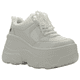 thumbnail image 3 of Zapatilla de Mujer de color Blanco Urbano Chalada Nake-3, 3 of 7