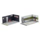 thumbnail image 4 of 2 Piezas 1:32 Estacionamiento Modelo Coche Diecast Garaje Escena Estilo D, 4 of 5