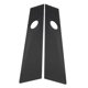 thumbnail image 5 of 2x Car Window B Pillar Cover Trim Sticker Apto Para Tesla Model 3 Stripe, 5 of 5
