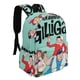 thumbnail image 2 of Las Nuevas Aventuras de Gilligan-theme Backpack, Campus style schoolbag Bookbag with Adjustable Shoulder Straps And Large Zip Compartment, Unisex Travel Bags.42x30x15cm, 2 of 6