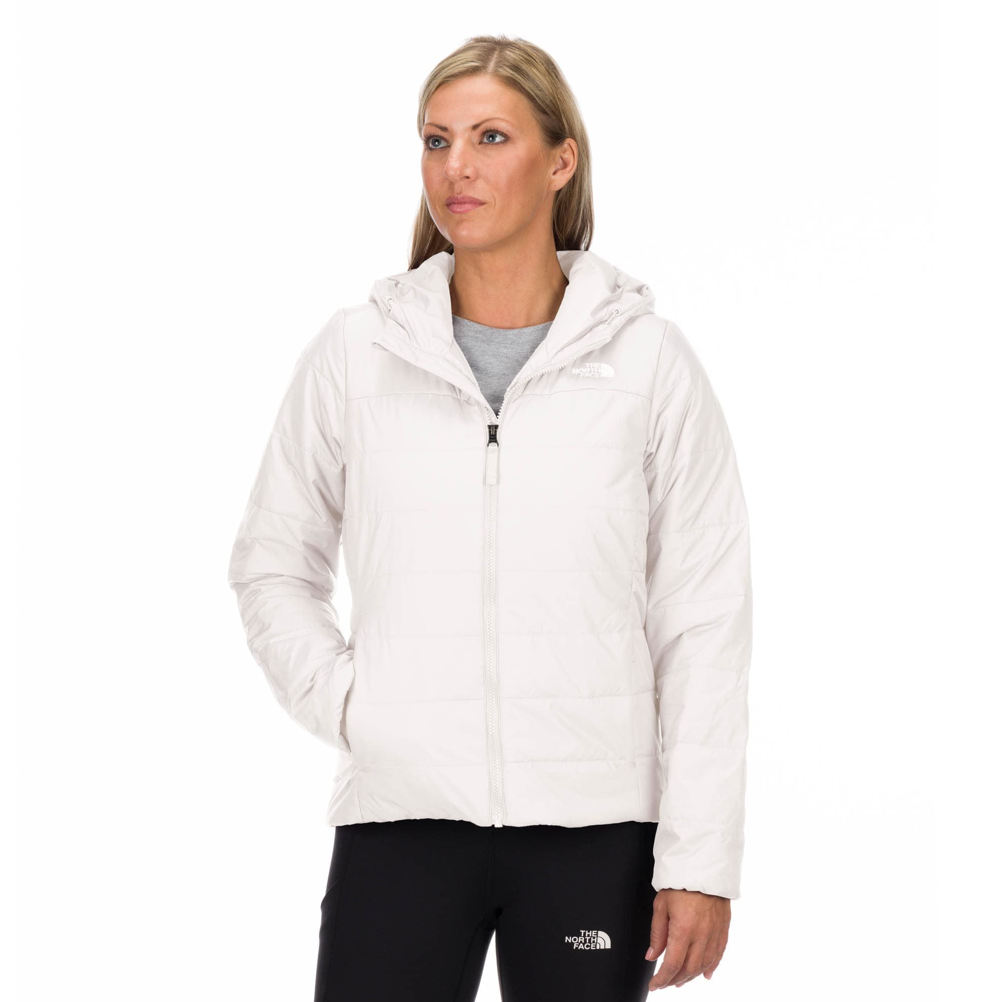 Chaqueta The North Face Flare - Sudadera Con Capucha Para Mujer Gardenia, Color Blanco