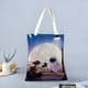 thumbnail image 2 of Wall-E Bolso de tela con estampado de lienzo para mujer, bolsa de compras reutilizable y estética, con cremallera interior, regalo para mujer,40*40cm., 2 of 6