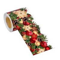 Bothyi - Borde Recortado Álbum De Recortes Ventana Regalo Hogar Pared Tablón De Anuncios De Navidad Adhesivo