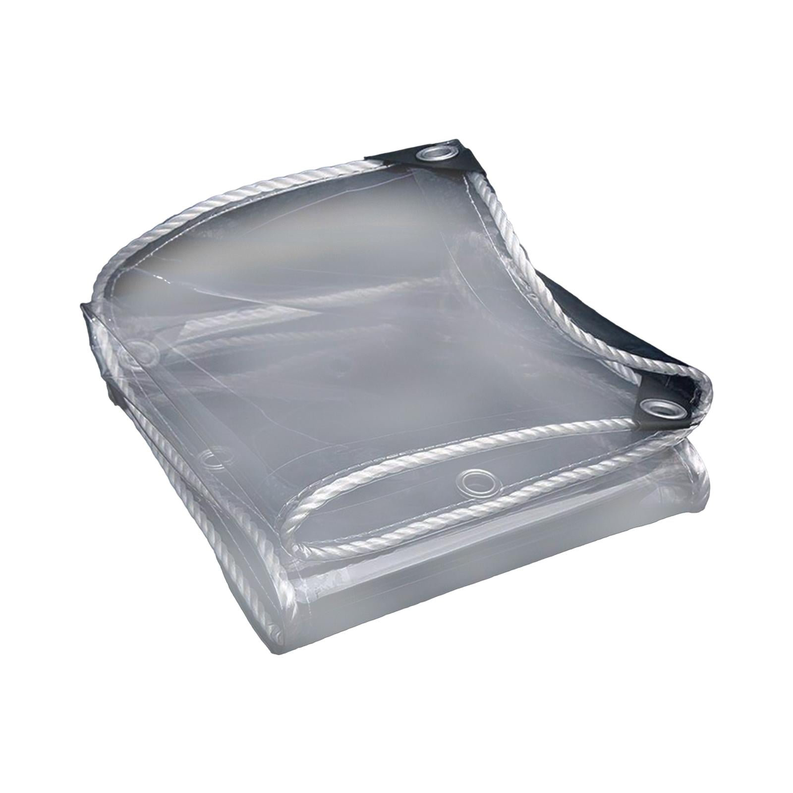 Magideal - Lona Transparente Impermeable Para Jardín, Cubierta A Prueba De Lluvia, Antimanchas De Aceite, Cubierta Resistente Al Desgarro, Lona Transparente Para 2mx3m
