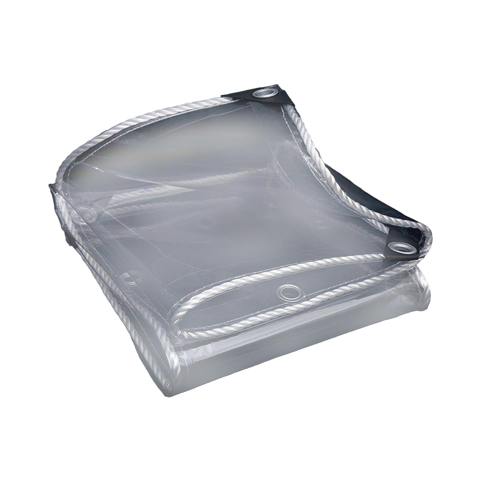 Magideal - Lona Transparente Impermeable Para Jardín, Cubierta A Prueba De Lluvia, Antimanchas De Aceite, Cubierta Resistente Al Desgarro, Lona Transparente Para 2Mx3M