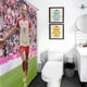 thumbnail image 5 of Harry Kane Cortina de Ducha para Baño Decoración del Hogar, Cortinas de Baño Impermeables Duraderas, Cortina de Baño, Decoración de Baño para Adultos Niñas Niños, Regalos para Casa 119cmX180cm, 5 of 6