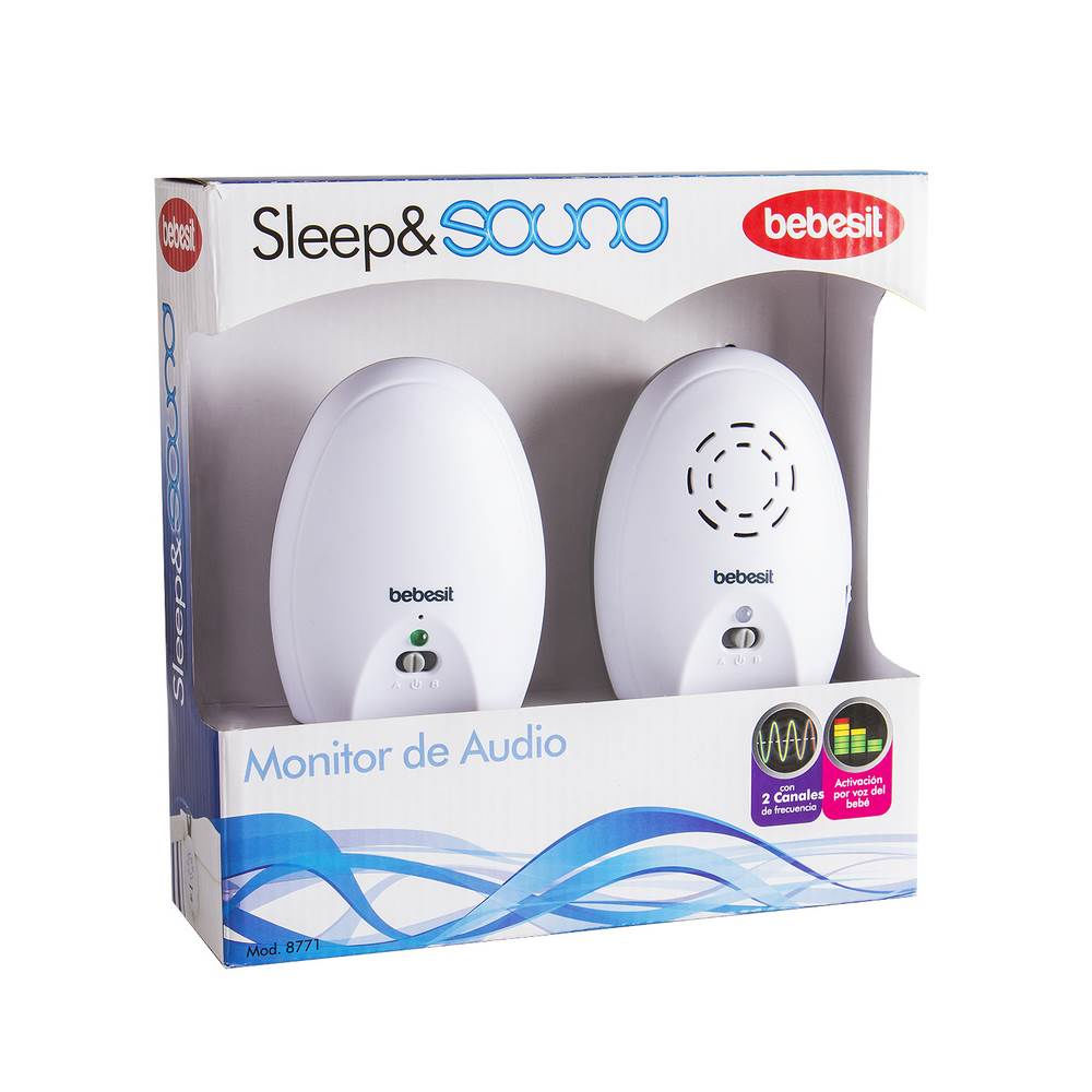 Monitor De Audio Blanco 1 Un Bebesit
