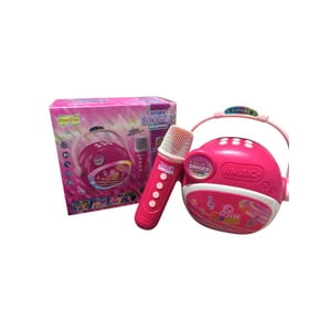 Genérico - Parlante Altavoz Con Microfono Para Niña Rosa Rosa